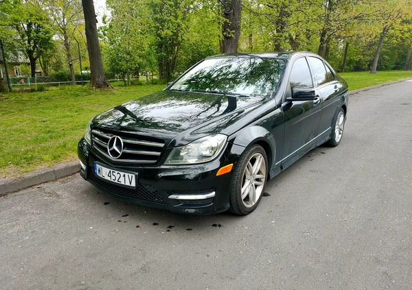 Mercedes-Benz Klasa C cena 51000 przebieg: 183000, rok produkcji 2013 z Warszawa małe 67